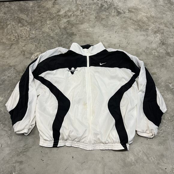 Vintage Nike Vanderbilt Commodores Mens Pullover Windbreaker Jacket Size XXL